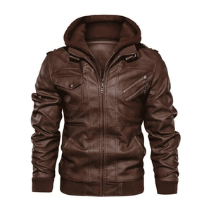 Men's Aviator Real Leather Jacket - Styriz Jackets 